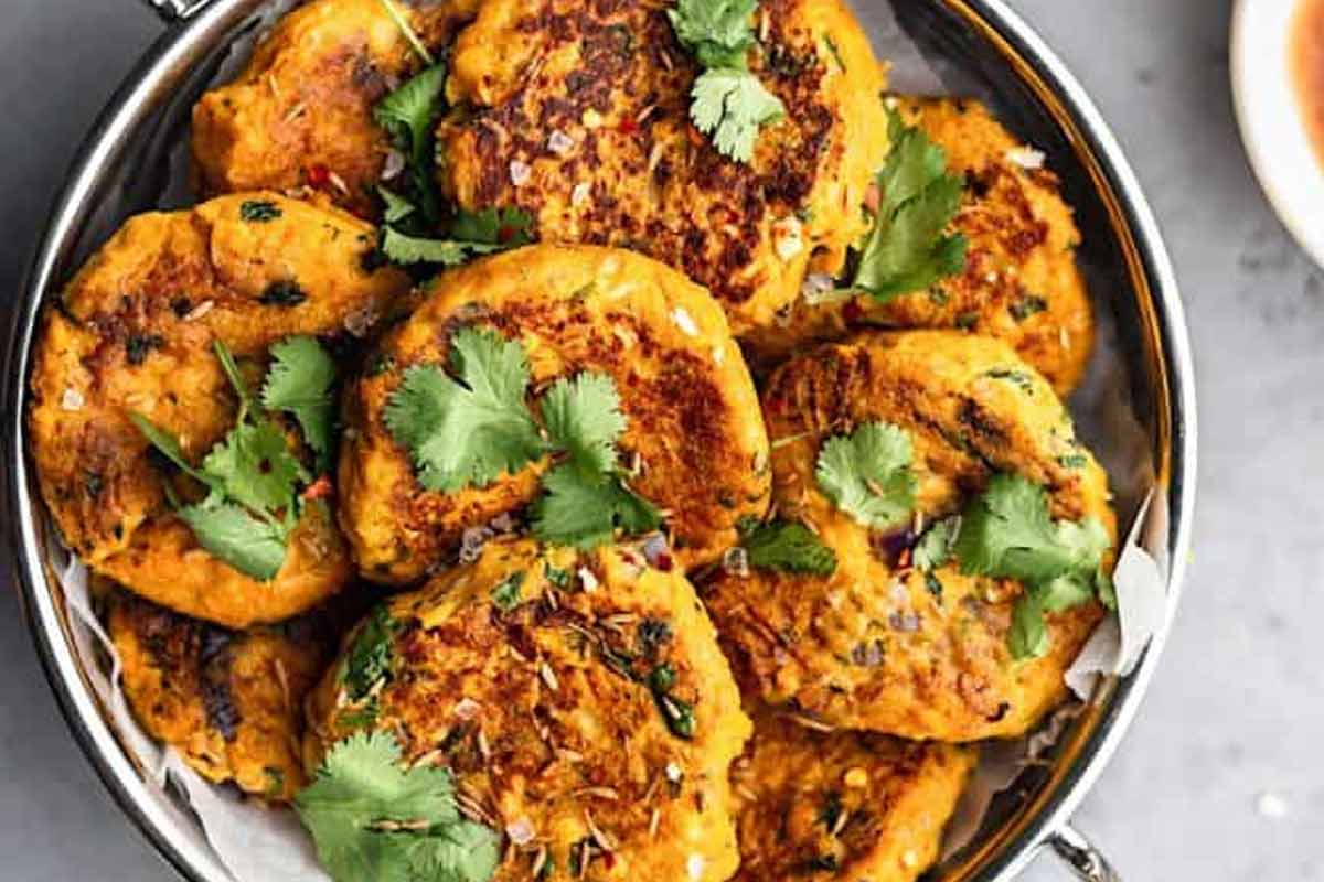 Chickpea Sweet Potato Patties