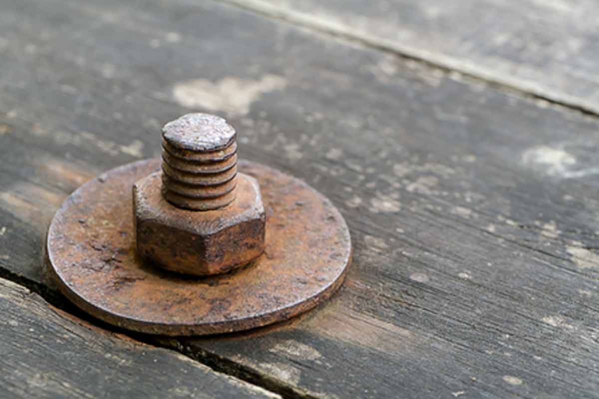 rusty bolts